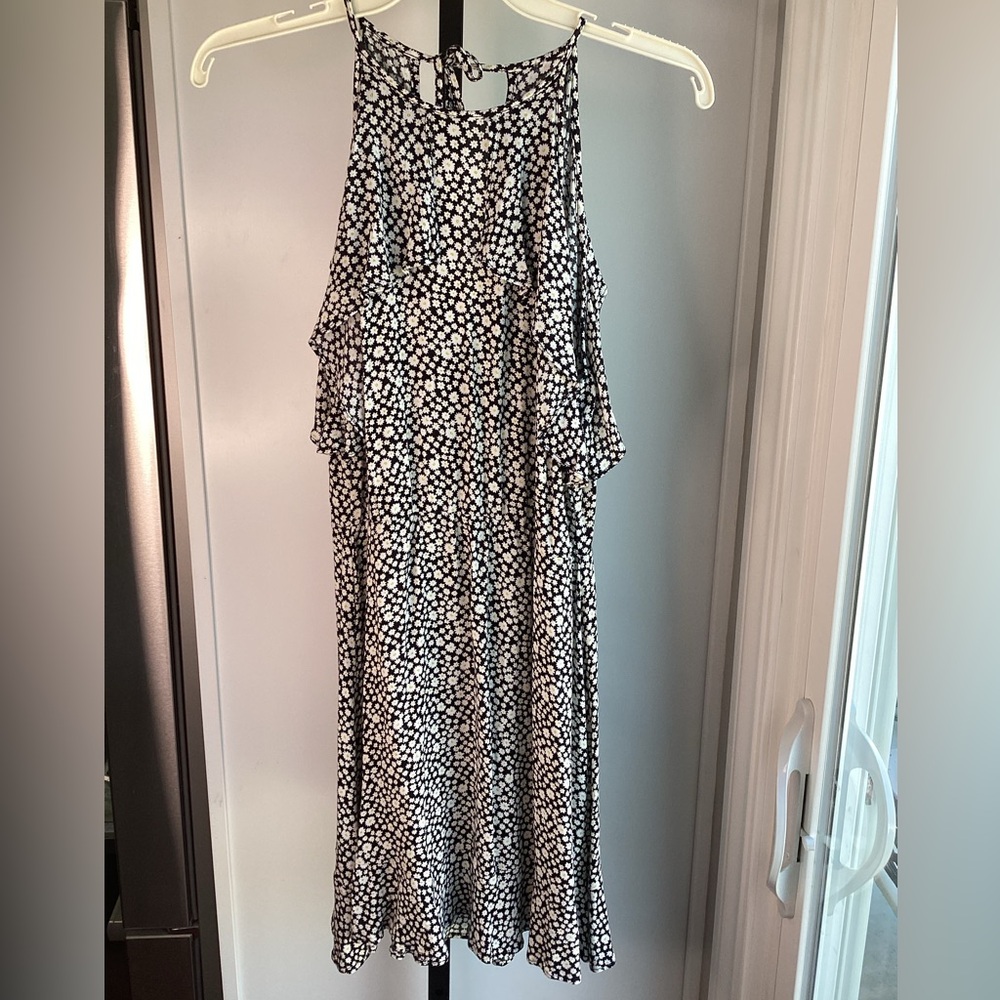SALE - Zara Racer Back Floral Dress, size M
